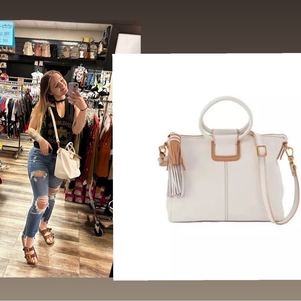 Hobo White Sheila Medium bag